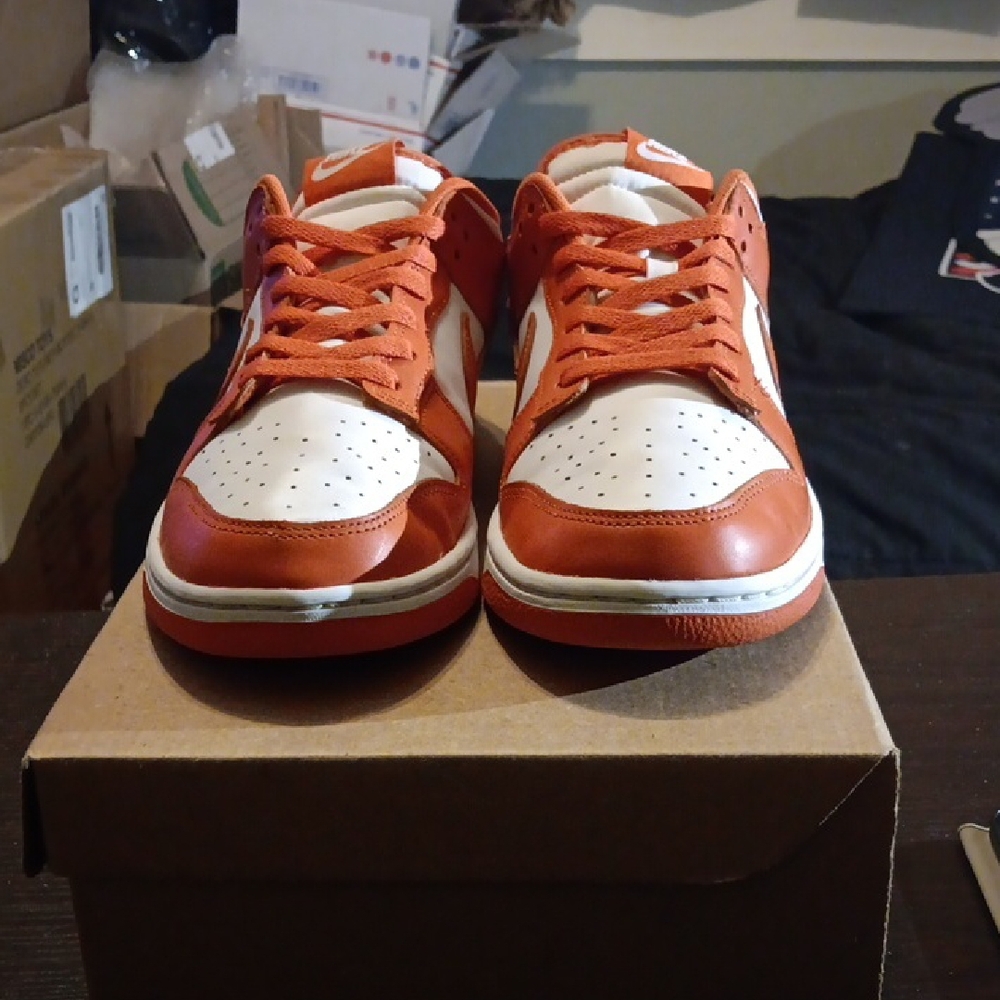 Nike Dunk Low Retro "Cosmic Clay" (2024) Mens 10.5 Womens 12 EUC - Picture 4 of 9